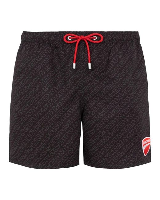 Mc2 Saint Barth Black Beachwear for men