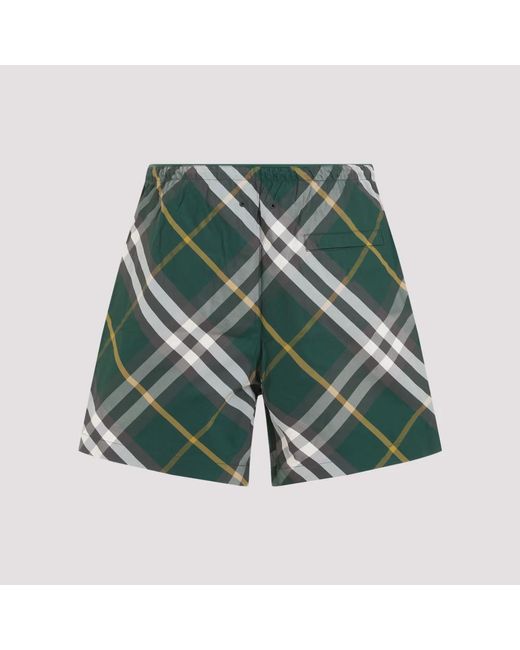 Burberry Green Casual Shorts for men