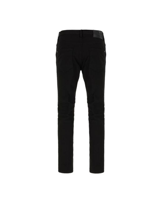 DSquared² Black Slim Fit Jeans for men