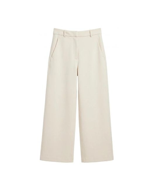 Max Mara Natural Wide Trousers