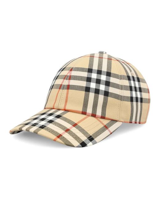 Burberry Metallic Caps for men