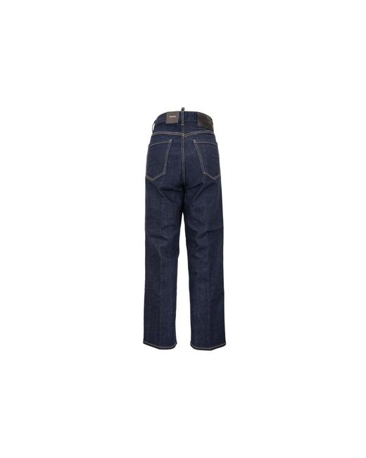 DSquared² Blue Straight Jeans