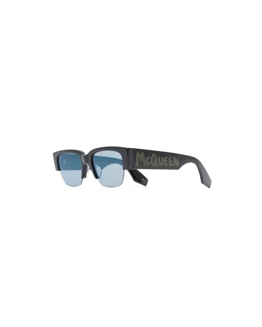 McQueen Green Sunglasses
