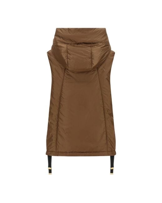 Max Mara Brown Waistcoats