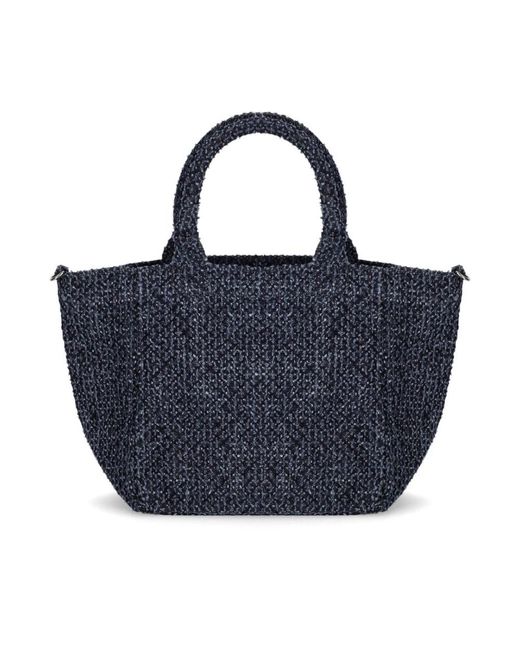 Ganni Blue Shopping Bags
