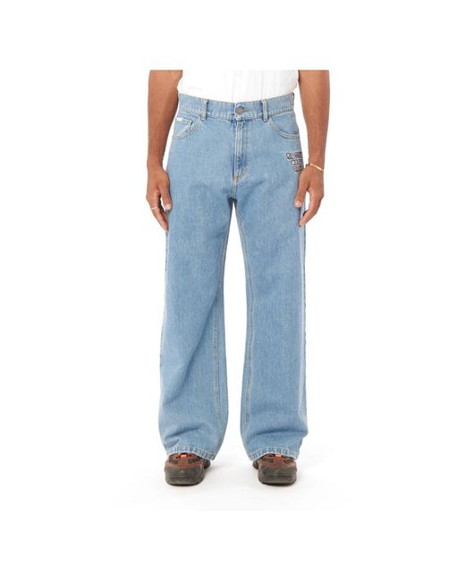 Rassvet (PACCBET) Blue Loose-Fit Jeans for men