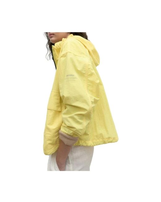Ecoalf Yellow Rain Jackets