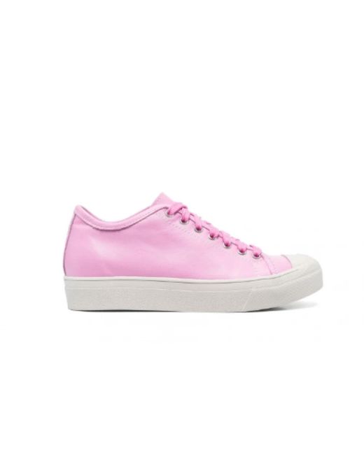 Sneaker in pelle rosa di Sofie D'Hoore in Pink