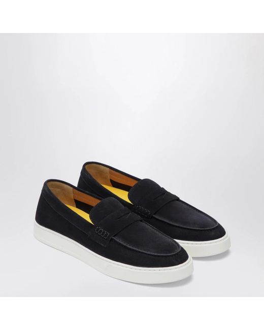 Doucal's Blue Loafers for men