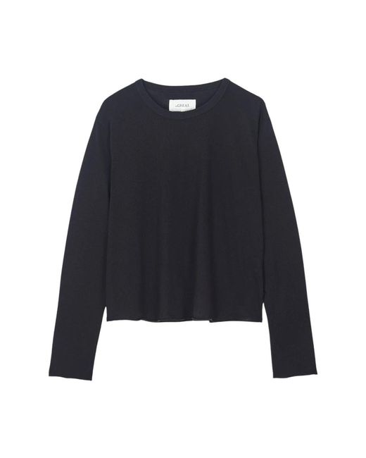 The Great Blue Long Sleeve Tops
