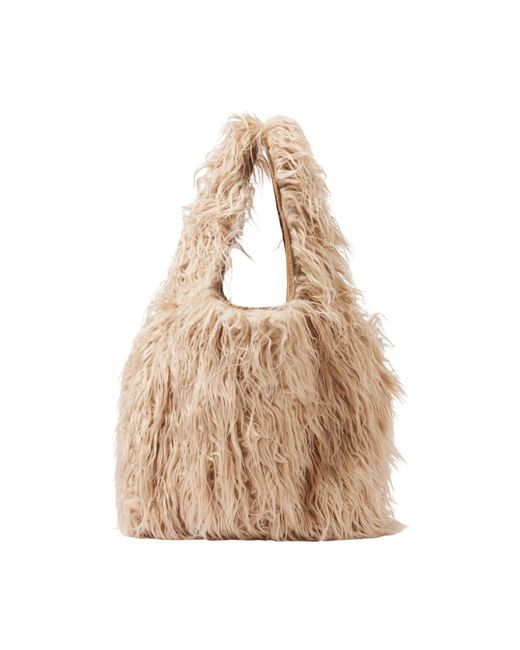 Dries Van Noten Tote Bags in het Natural