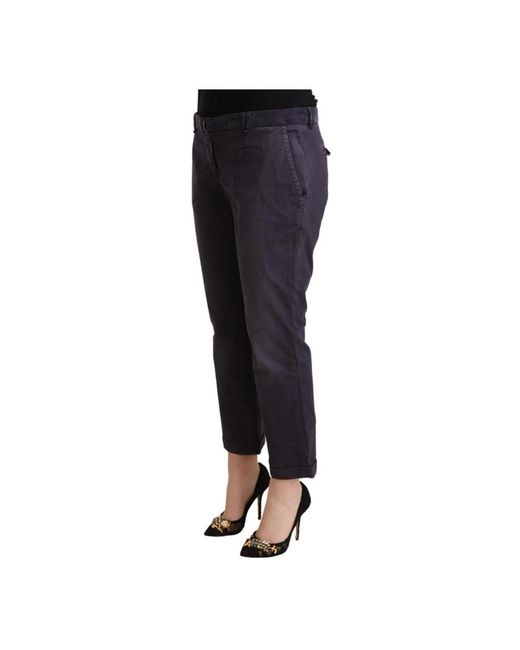 Jucca Blue Cropped Trousers