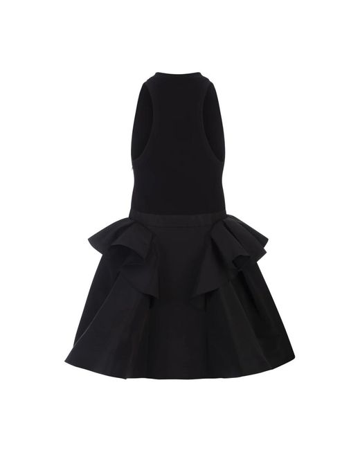 Alexander McQueen Black Short Dresses