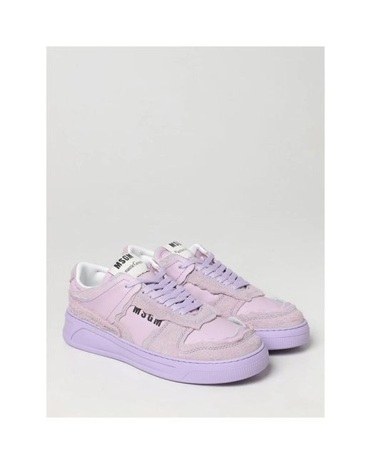 MSGM Sneakers in het Purple voor heren