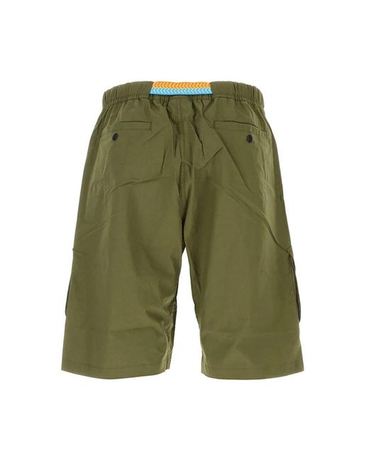 Marcelo Burlon Green Casual Shorts for men