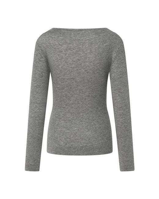 Windsor. Long Sleeve Top in het Gray