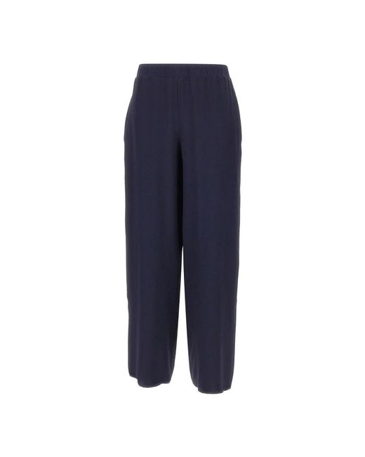 Kangra Blue Straight Trousers
