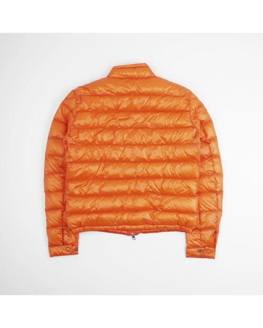 Moncler Orange Winter Jackets for men