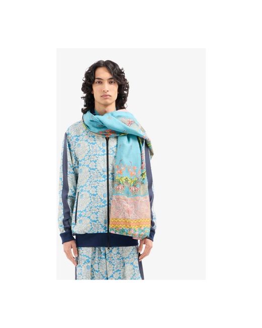 Pierre Louis Mascia Green Silk Scarves for men