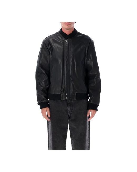 Isabel Marant Black Leather Jackets for men