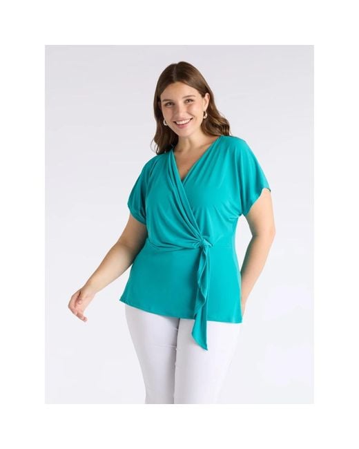 Blouse Fiorella Rubino Blusa Fiorella Rubino Blusa Azzurro/azul Claro