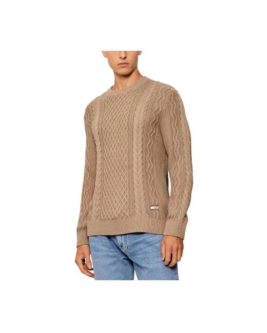 Tommy Hilfiger Natural Round-Neck Knitwear for men