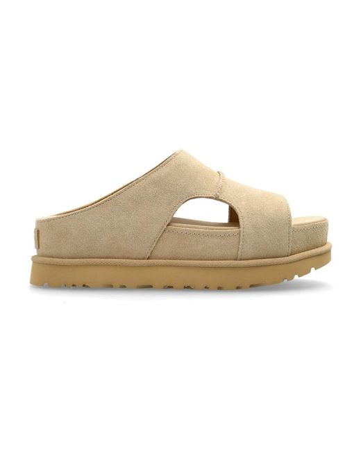 Ugg Metallic Sliders