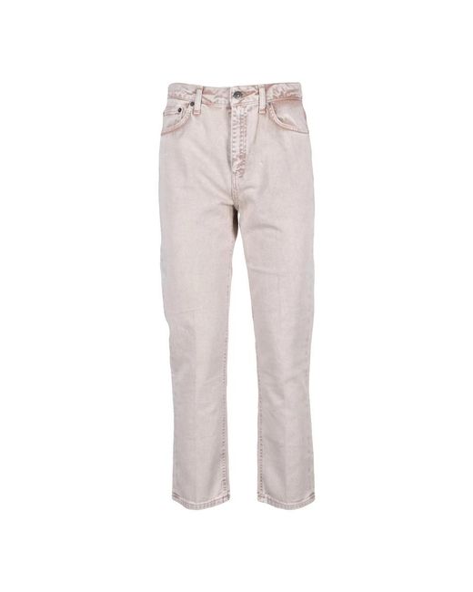 Dondup Gray Cropped Jeans