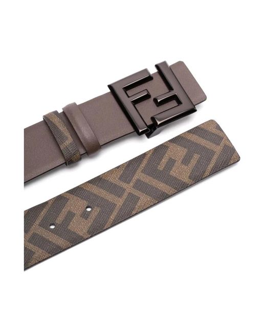Fendi Brown Belts for men
