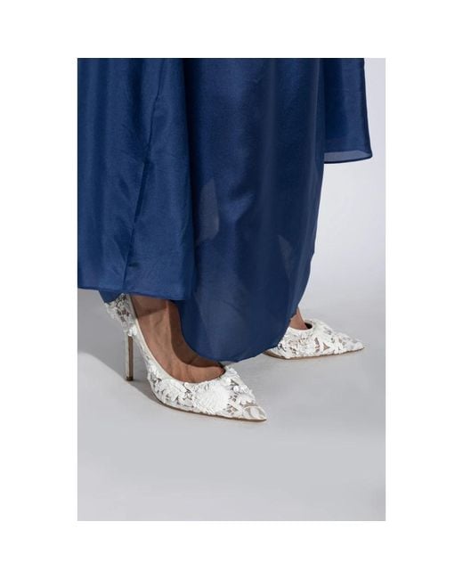 Jimmy Choo White Pumps