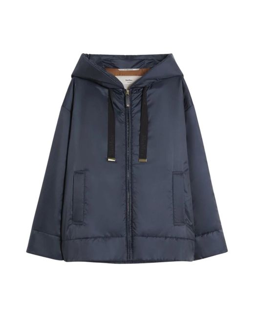 Max Mara Jassen ,Blauw ,Winterjassen in het Blue