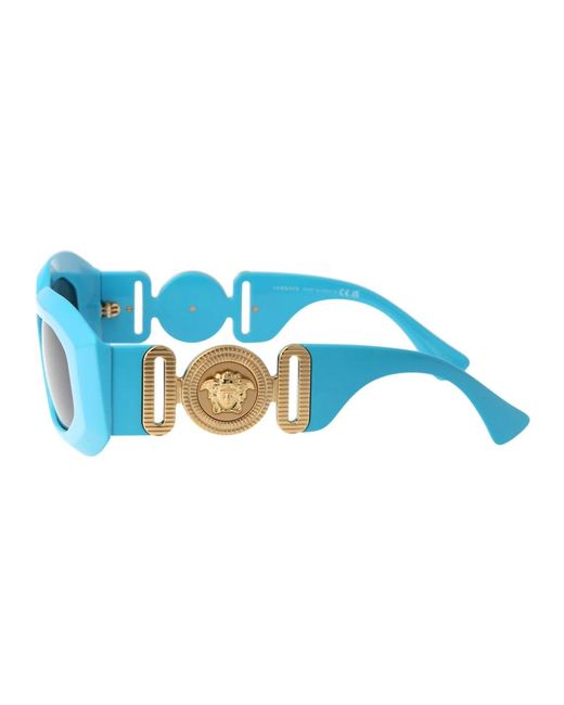 Versace Stylische sonnenbrille mit modell 0ve4425u in Blue für Herren