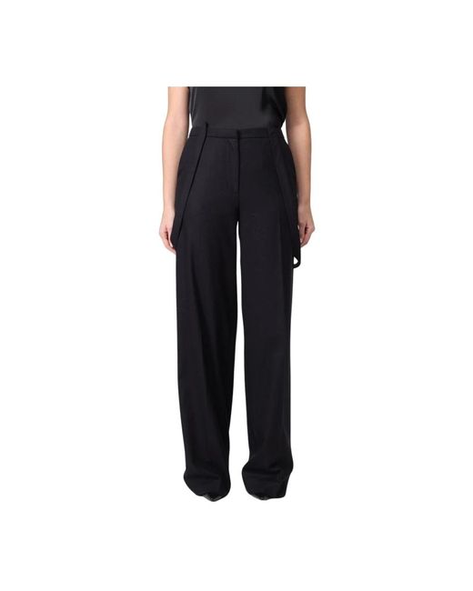 PT01 Black Wide Trousers