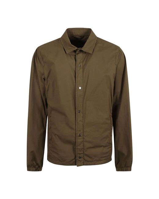 Herno Green Casual Shirts for men