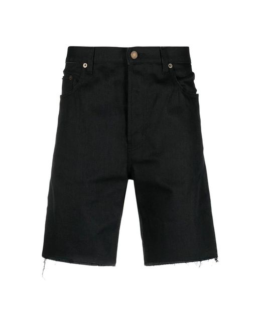 Saint Laurent Black Casual Shorts for men