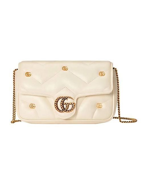 Gucci Natural Cross Body Bags