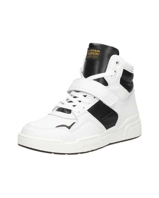 G-Star White Attacc Mid