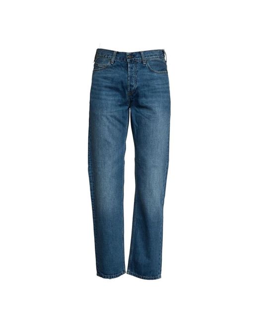 Carhartt Blue Straight Jeans for men