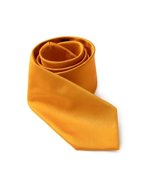 Dolce & Gabbana Seidenkrawatten & Fliege in Orange für Herren