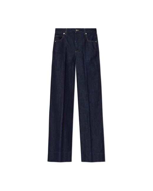 Bottega Veneta Blue Boot-Cut Jeans