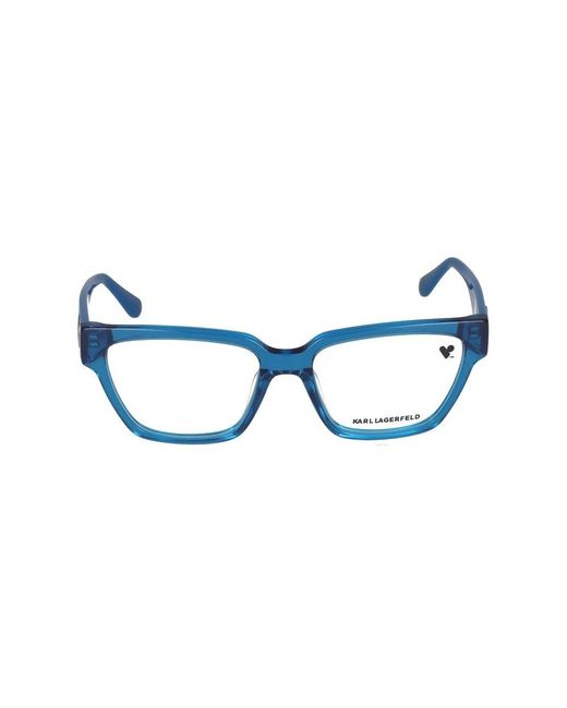 Karl Lagerfeld Blue Glasses