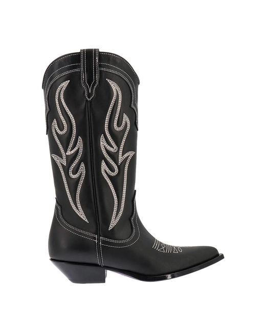 Sonora Boots Black Cowboy Boots