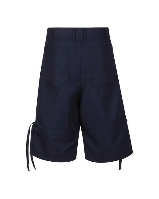 Comme des Garçons Blue Casual Shorts for men