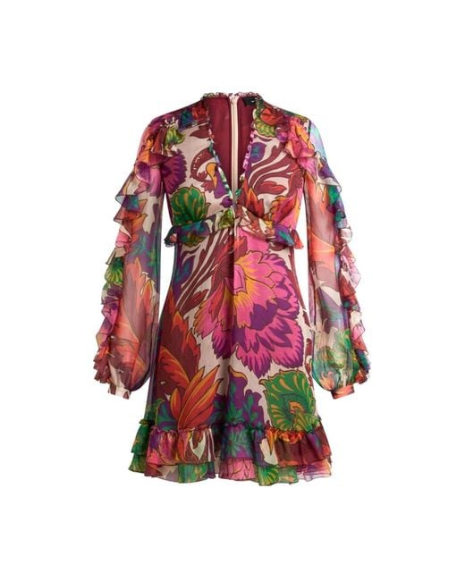 Etro Red Short Dresses