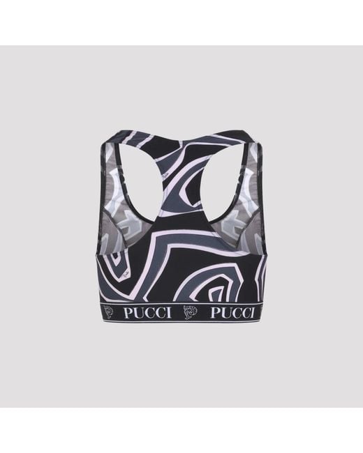 Emilio Pucci Zwart Bovenkleding Voor Vrouwen Aw25 in het Black