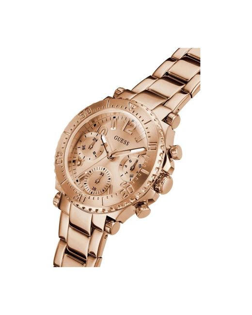 Guess Metallic Analog Watch