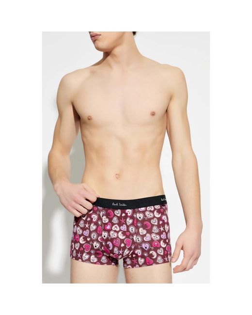 Paul Smith Ondergoed ,Rood ,Katoen Cotton Boxers in het Red voor heren