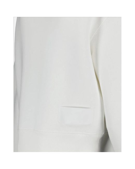 AMI White Logo label rundhals pullover