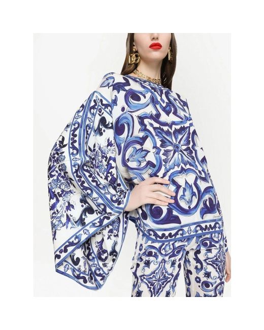 Blouses & shirts > blouses Dolce & Gabbana en coloris Blue