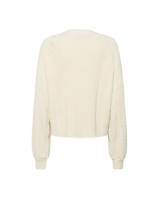 Gestuz White Cardigans